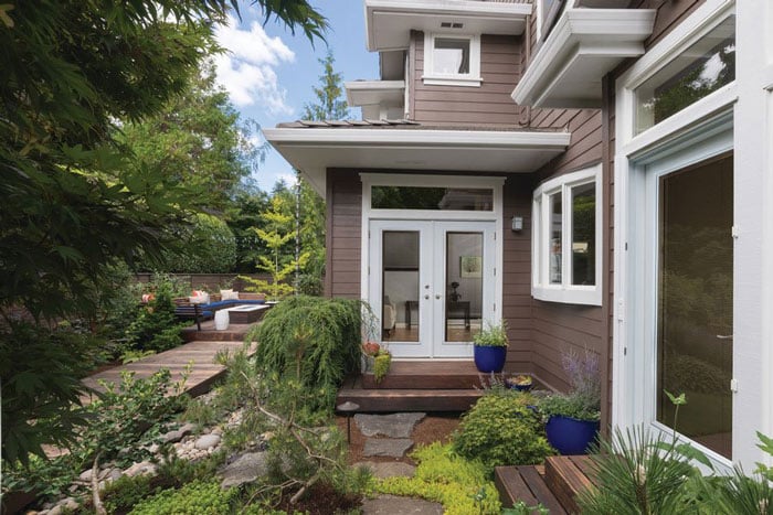 Espresso Enclosed Blinds